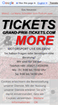 Mobile Screenshot of grand-prix-tickets.com